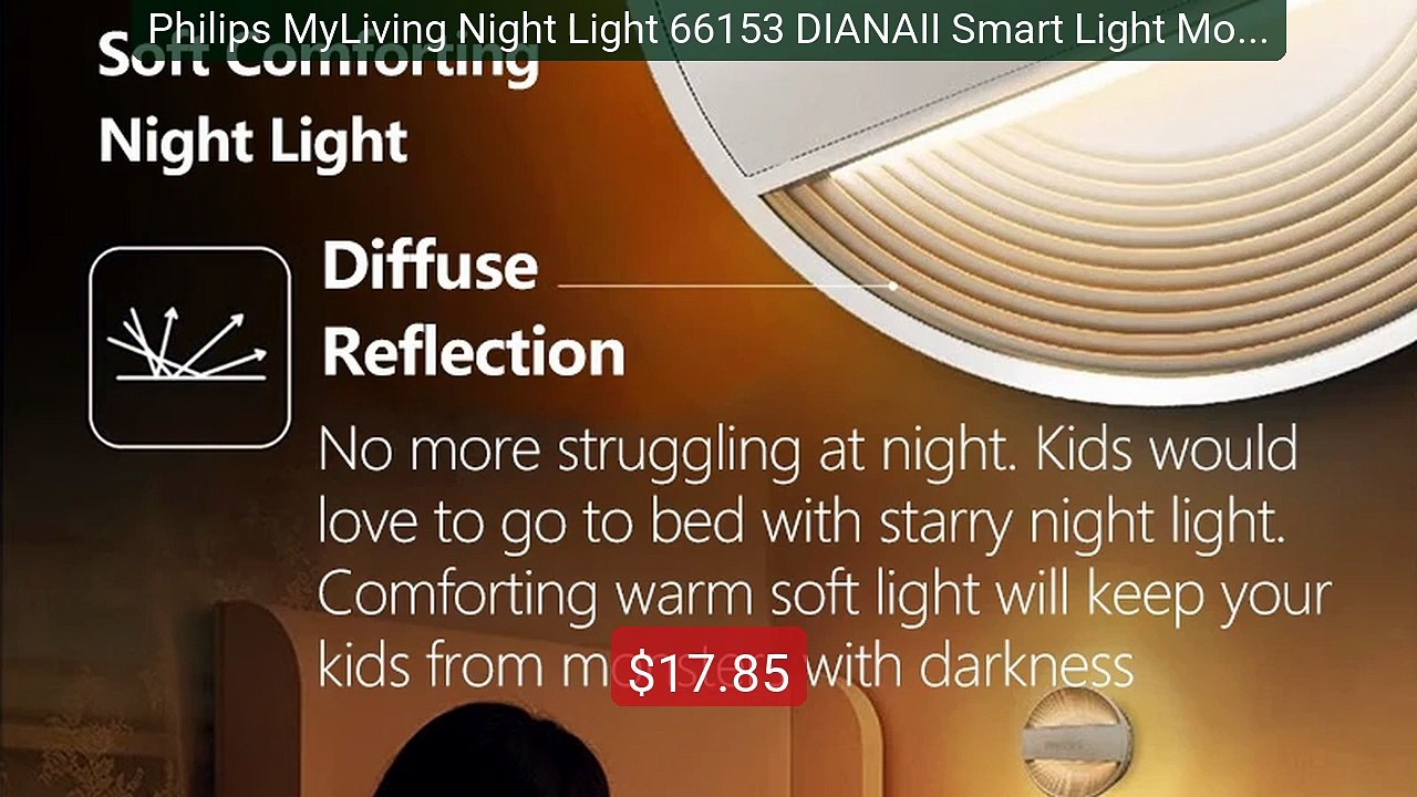 Philips MyLiving Night Light 66153 DIANAII Smart Light Motion... -- Amazing Value 2026 | Must Have!