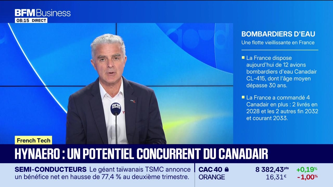 French Tech : Hynaero, un potentiel concurrent du canadair - 16/07