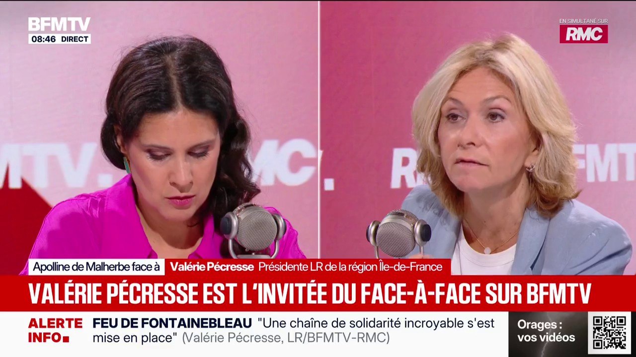 "La présidentielle semble ne se résumer qu'à des castings de personnes", déplore Valérie Pécresse, présidente LR de la région Île-de-France