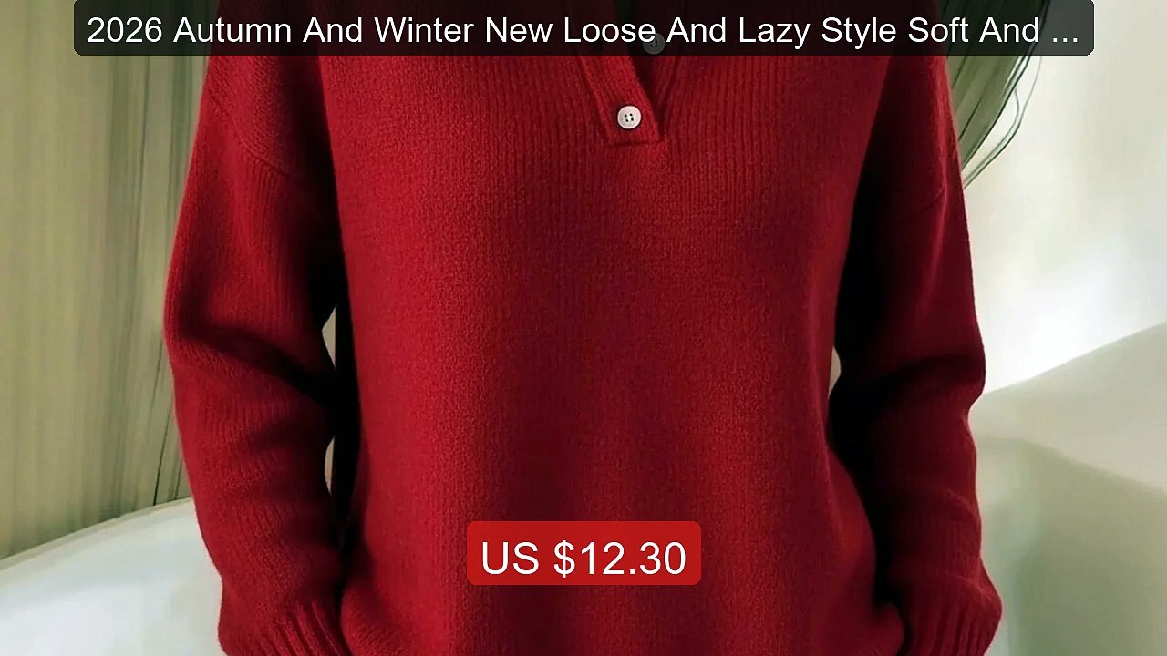 2026 Autumn And Winter New Loose And Lazy Style Soft And Sticky So... -- Best Deal 2026 | Shop Now!