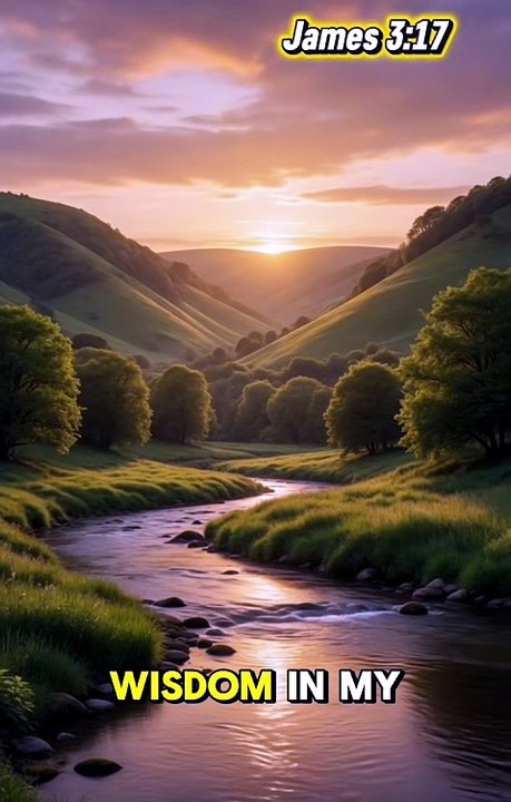🌅🙏 Powerful Good Morning Prayer for Wisdom | God’s Wisdom from Above | James 3:17 ❤️