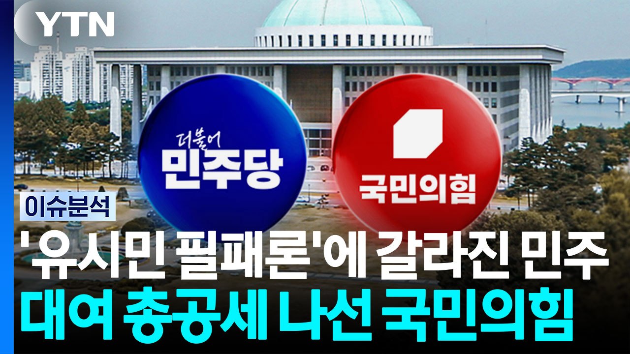 '유시민 필패론'에 갈라진 민주...대여 총공세 나선 국민의힘 / YTN
