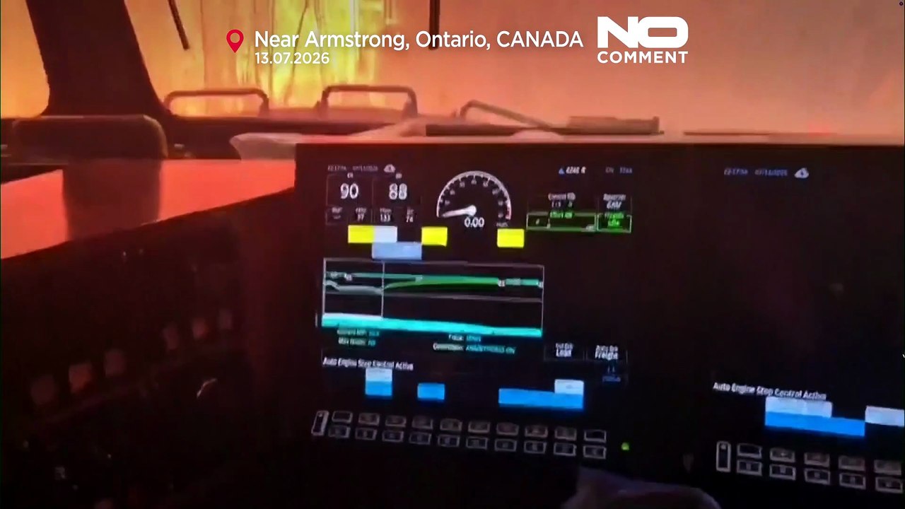 Canada, incendio vicino Armstrong, Ontario: l'equipaggio del treno fugge alle fiamme