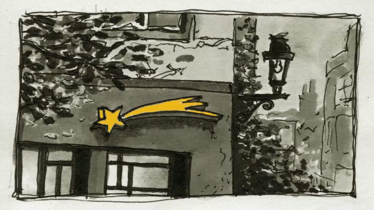L'Étoile filante Croquis