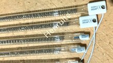 1500W 230V Flash Dryer Replacement Lamp Halogen Fast Response Medium Wave Lamp