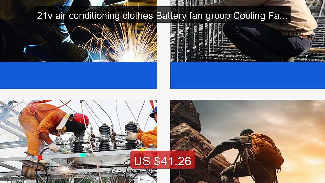 21v air conditioning clothes Battery fan group Cooling Fan Ve... -- Amazing Value 2026 | Must Have!
