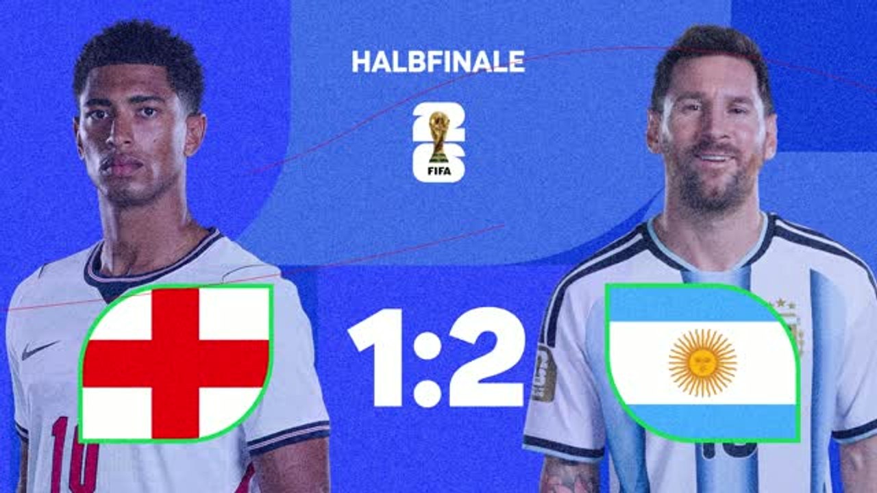 Messi schockt England: Der Rückblick auf das Drama