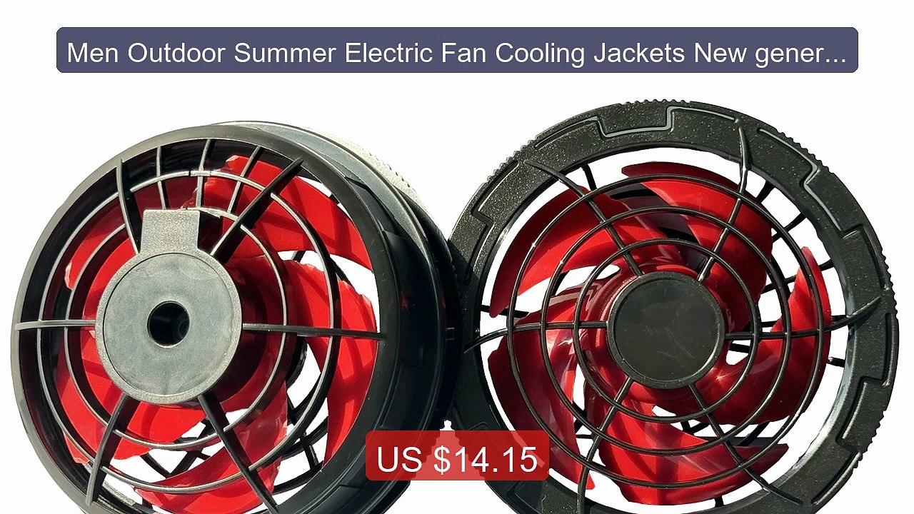 Men Outdoor Summer Electric Fan Cooling Jackets New generation... -- Hot Deal 2026 | Limited Offer!