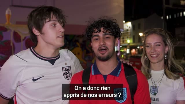 Angleterre - On a donc rien appris de nos erreurs ? : les supporters des Three Lions abattus