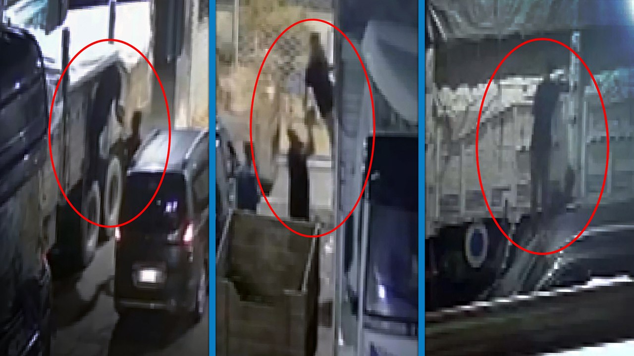 Kamyondan 600 kilo kavun ve karpuz çalıp, satmışlar