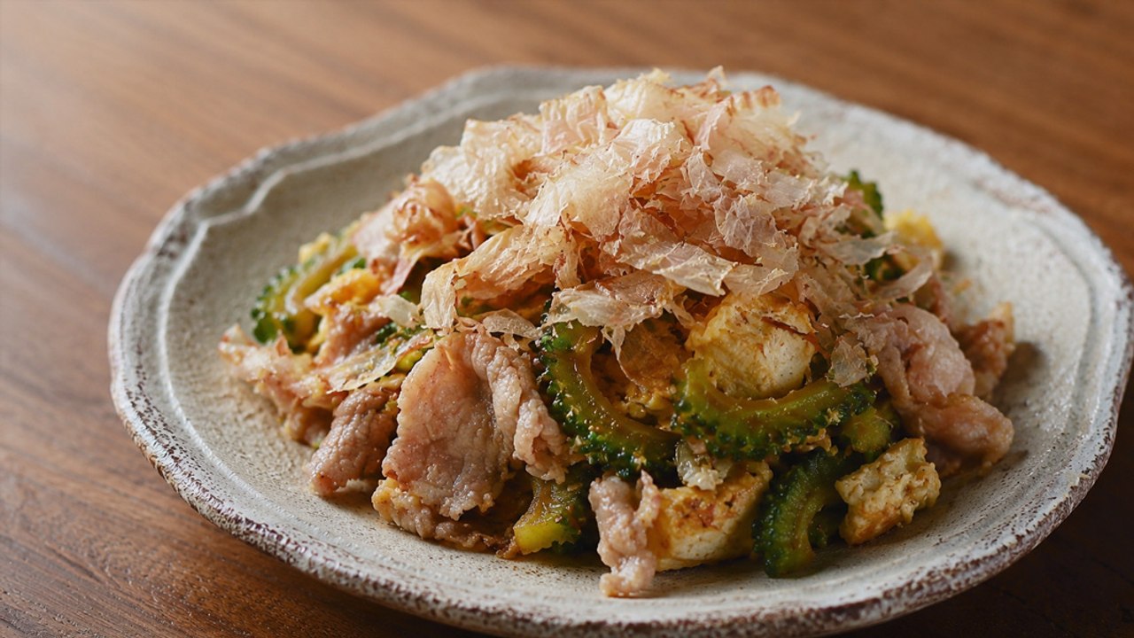 25 Minute Goya Champuru With Mild Flavor 🥒