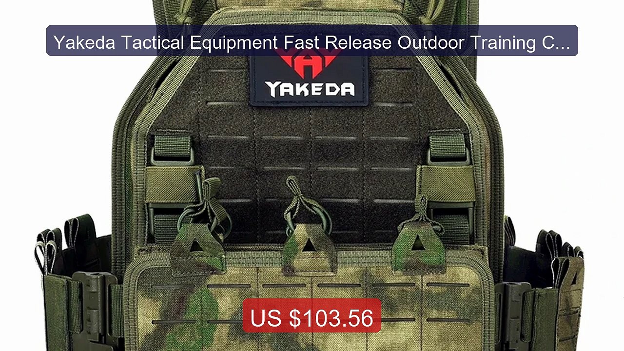 Yakeda Tactical Equipment Fast Release Outdoor Training Chalecos M... -- Best Deal 2026 | Shop Now!