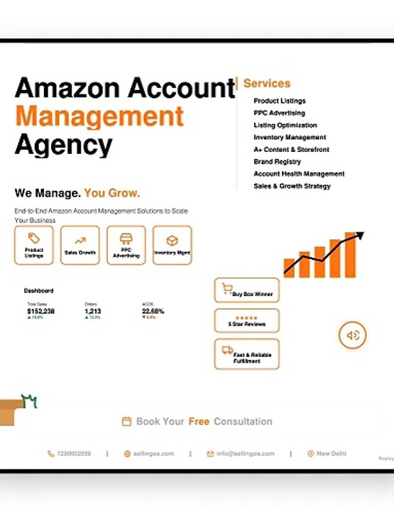 Amazon Account Management Agency | We Manage. You Grow.
