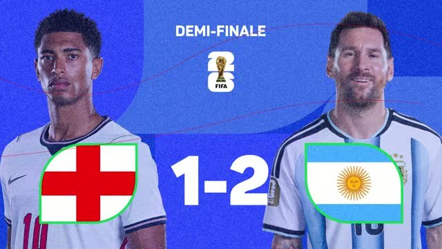 CdM 2026 - Angleterre 1-2 Argentine en chiffres