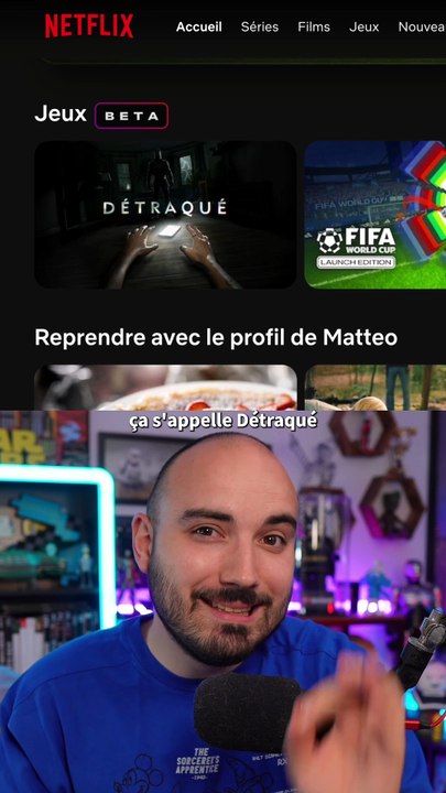 Un jeu d'horreur sur Netflix