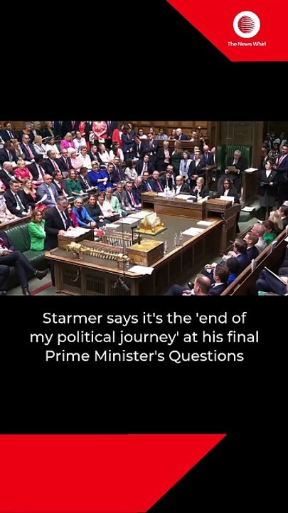 Starmer says it's the 'end of my political journey'