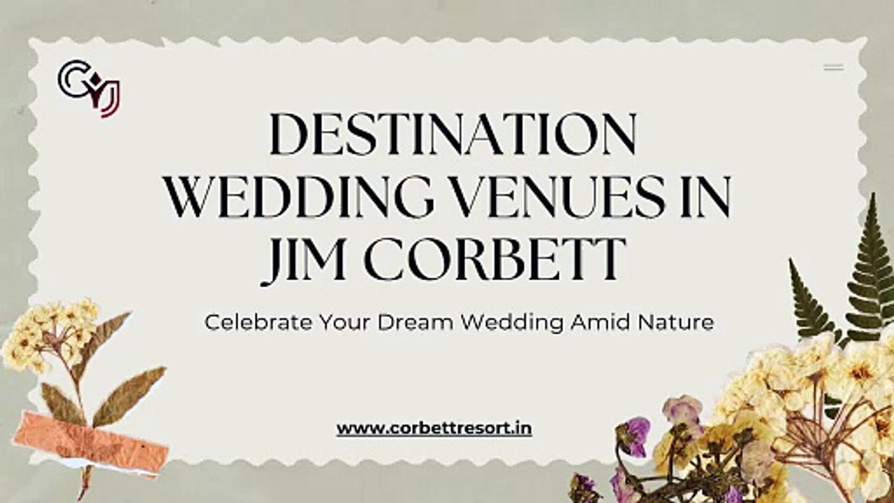 Top Destination Wedding Venues in Jim Corbett - Best Locations