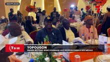 Yopougon : Adama Bictogo rend hommage aux profetionnels des médias