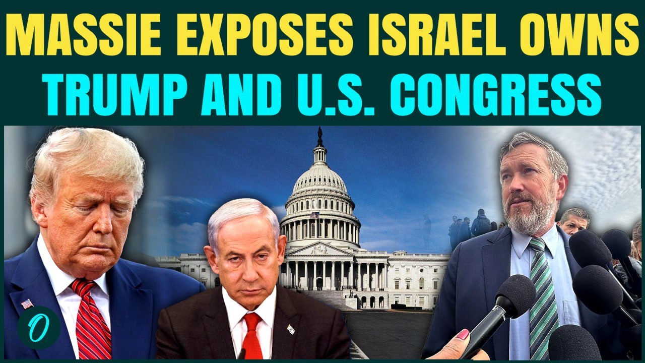 Rep. Thomas Massie EXPOSES Israel Owns Trump And U.S Congress, $3.3 Billion Funding On line