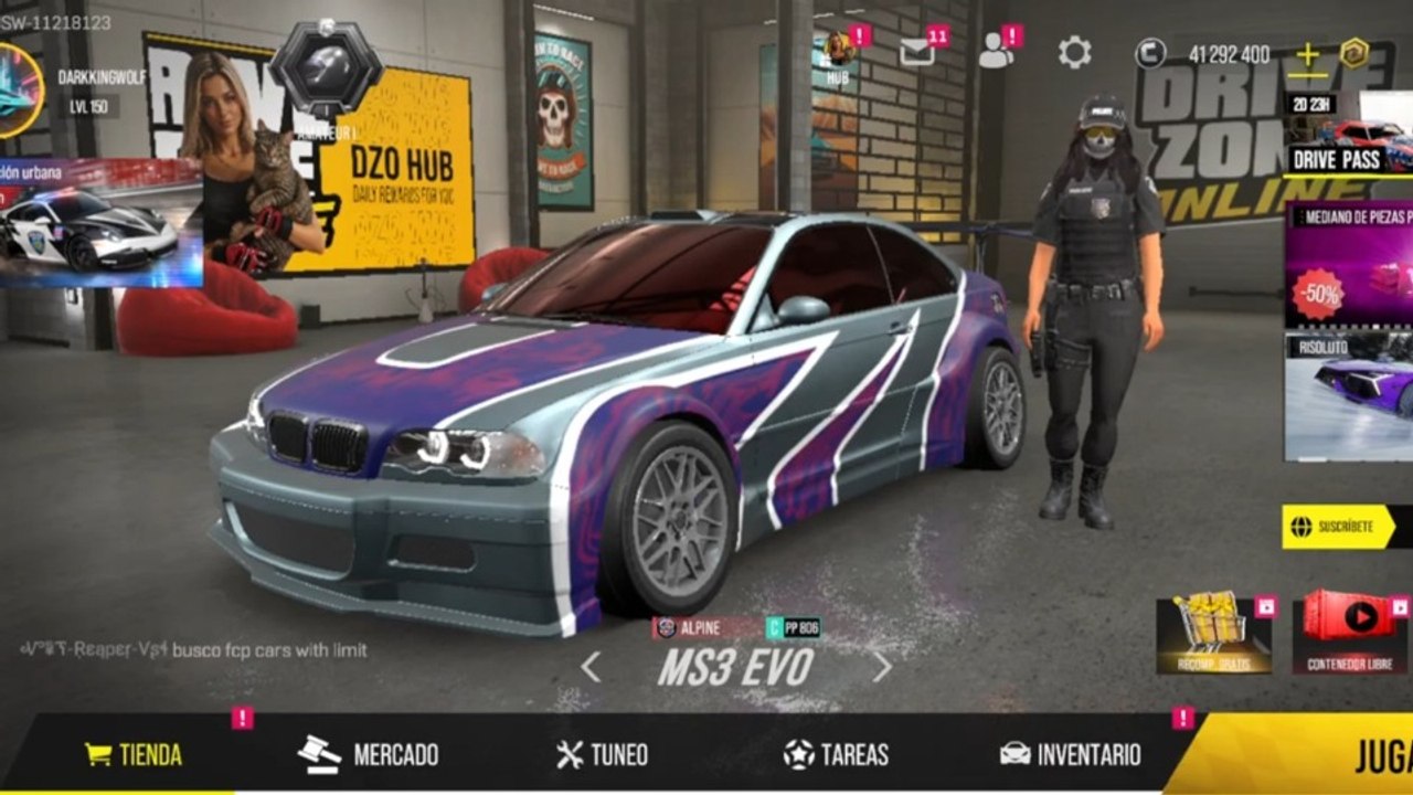 DRIVE ZONE. GAMEPLEAY CON DARKKINGWOLF DRACO MA...