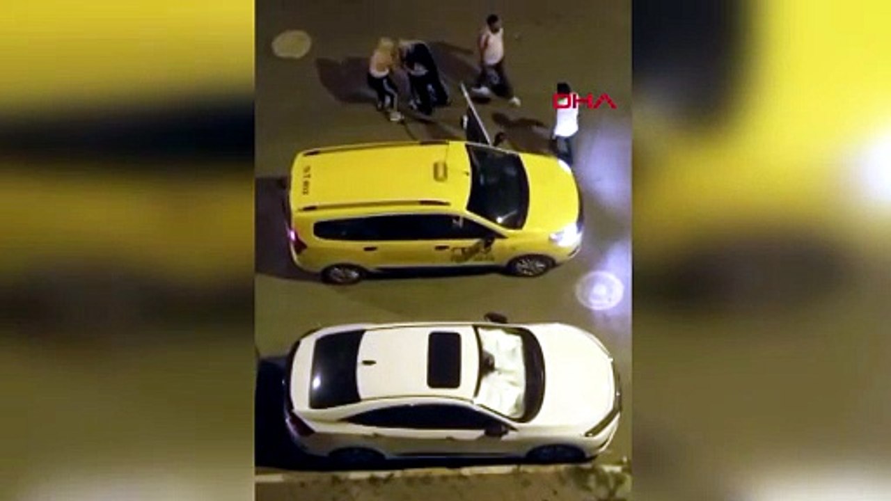 Iğdır’da kadınların saç saça kavgası kamerada!
