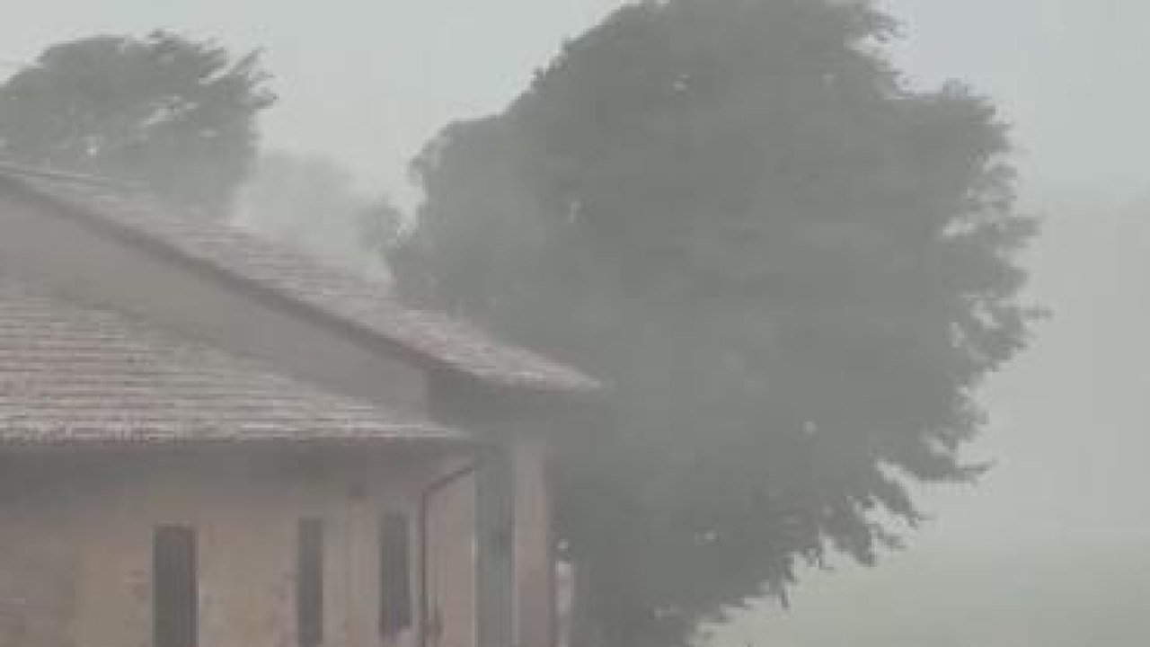 Maltempo, il video del nubifragio che ha colpito l'Emilia-Romagna con raffiche di vento fino a 120 km/h
