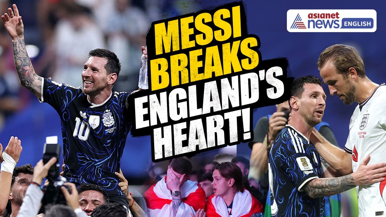England Vs Argentina Highlights: Messi Sends Argentina Into FIFA World Cup 2026 Final | Football