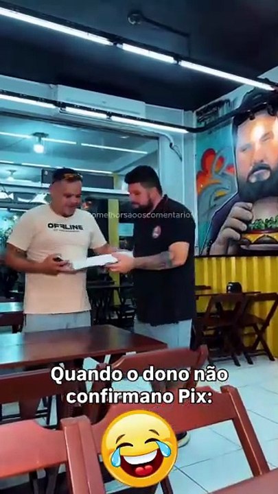 Quando o dono diz que não precisa confirmar o PIX mas o cliente insiste. 💲💲💲💲🍕🍕🍕🍕👨‍❤️‍💋‍👨👨‍❤️‍💋‍👨👨‍❤️‍💋‍👨👨‍❤️‍💋‍👨
