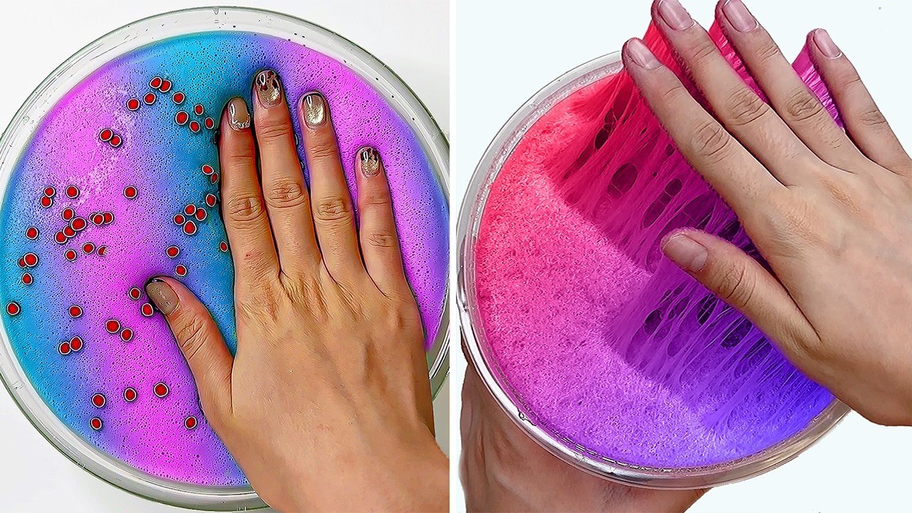 12 Hour of Relaxing Slime ASMR – Mesmerizing Calm for the Soul #295