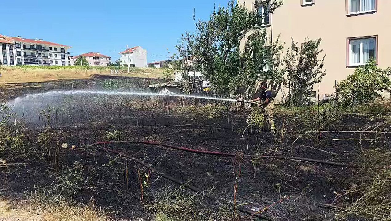 İnegöl'de korku dolu anlar! Facianın eşiğinden dönüldü