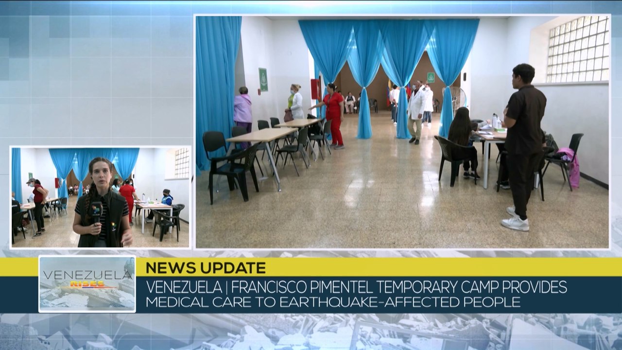 Venezuela, temporary camps provides medical care to earthquake-affected people