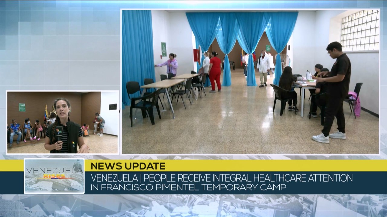 Venezuela, people receive integral healthcare attention in temporary camps