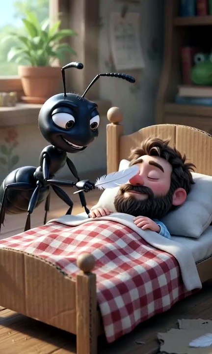 🐜 Smart Ant's Magical Dream Hack 😂✨ | Funny 3D Animated Short #shorts