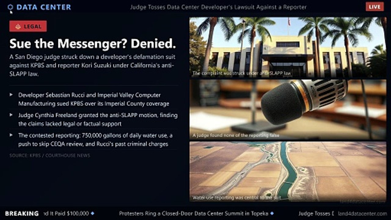 A Texas County Banned Data Centers. It Just Paid $100,000 to End the Fight