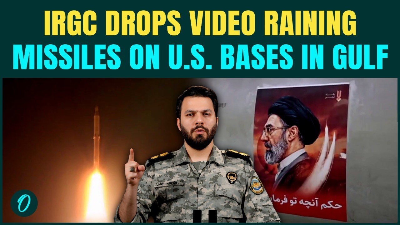 IRGC Releases Video BOMBING U.S Bases in Bahrain, Qatar; Drops CHILLING Warning To Trump Over Hormuz