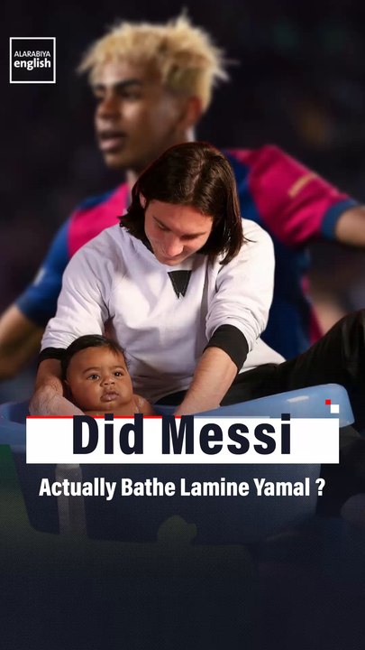 Did Messi Actually Bathe Lamine Yamal?
