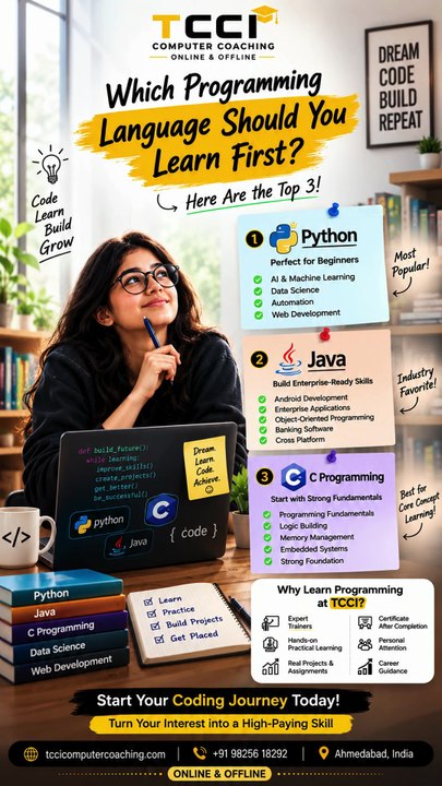 Best 3 Programming Languages to Learn First