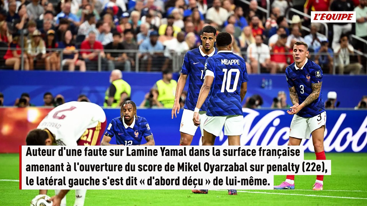 Lucas Digne, après l'élimination de la France à la Coupe du monde 2026 : « Je suis d'abord déçu de moi-même » - Coupe du monde 2026 - Bleus