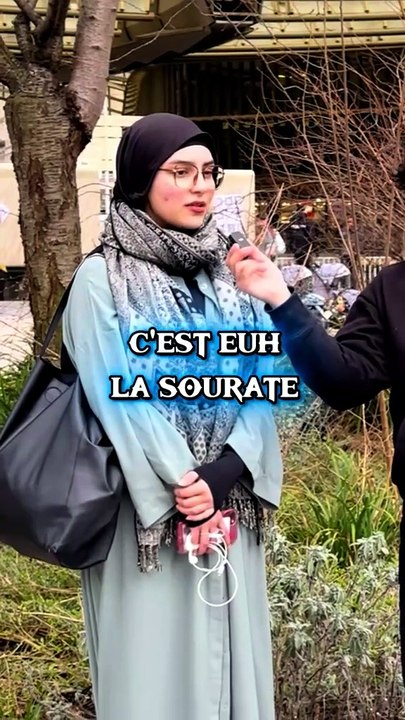 She didn’t expect that 👀🤣🇫🇷