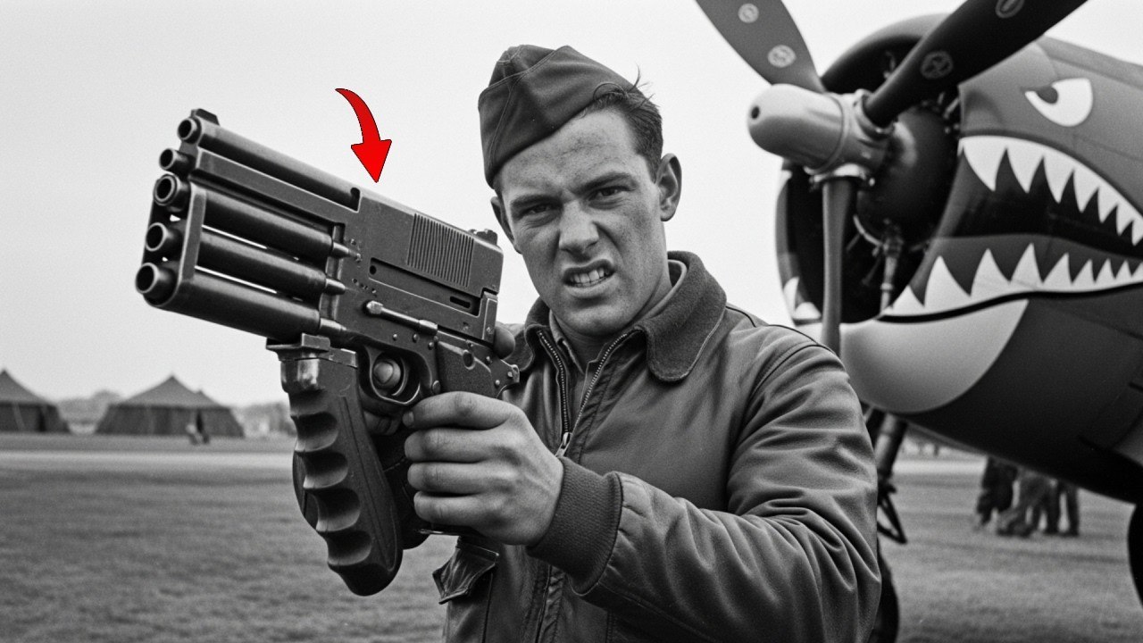 Germans Mocked His Modified Colt .45 — Until He Destroyed 5 Planes in One Mission