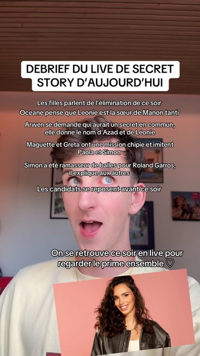 DEBRIEF DU LIVE DE SECRET STORY 👁️
