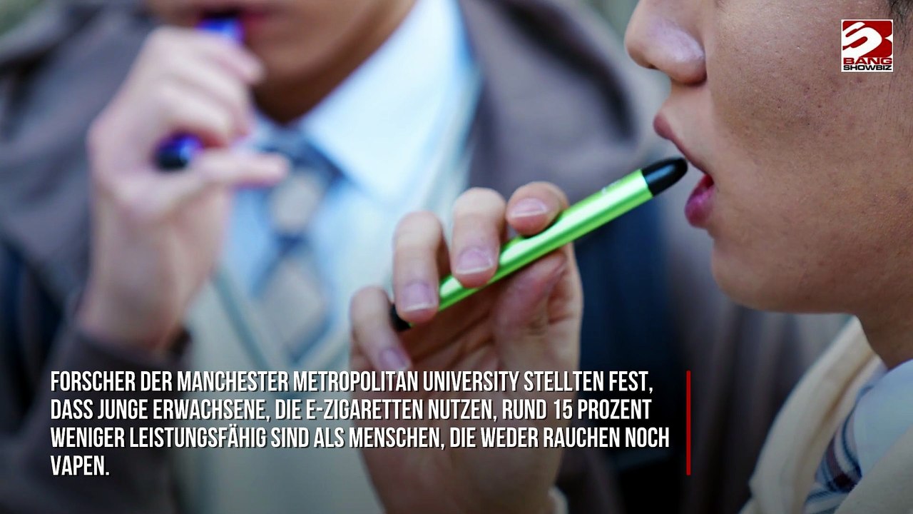 Vapes sind für die Fitness genauso schädlich wie Zigaretten