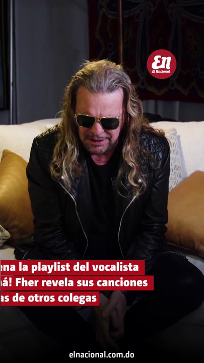 ¡Así suena la playlist del vocalista de Maná! Fher revela sus canciones favoritas de otros colegas