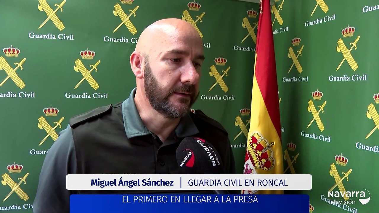 El agente Miguel Ángel fue el primero en llegar a la presa