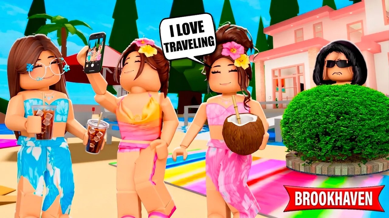 Is Someone Spying on Us During Our Vacation? | Brookhaven RP Stories | Roblox