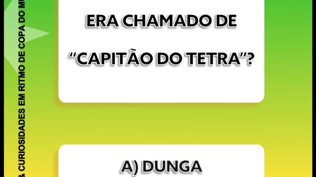 Quiz 30 - BRASIL RUMO AO HEXA!