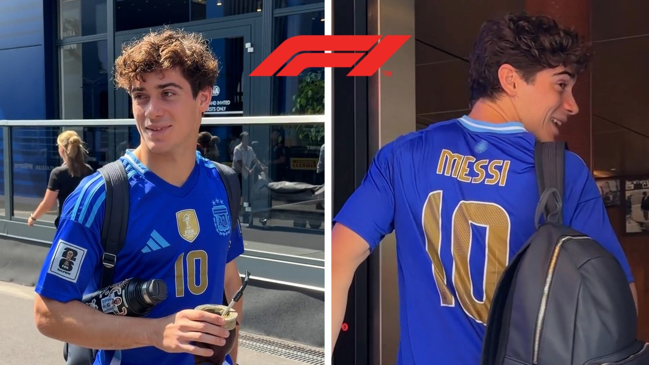 Mundial 2026:Franco Colapinto celebra la victoria de Argentina y así llega a las prácticas del Gran Premio de Bélgica