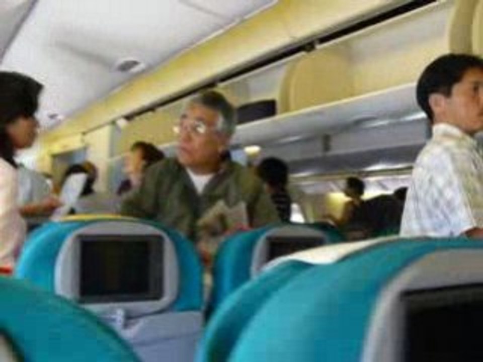 Japon 08 - Dans l'avion pour Tokyo