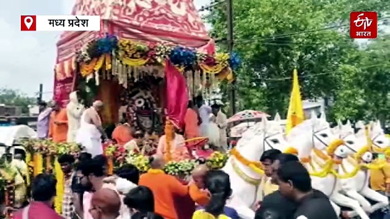 मध्य प्रदेश में शुरू हुआ रथयात्राओं का दौर, 16 से 18 जुलाई तक निकलेंगी 101 रथयात्राएं