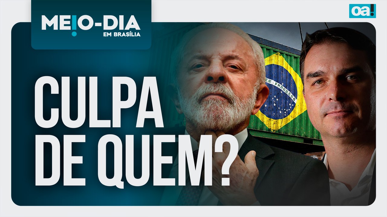 O tarifaço veio. A culpa é de Lula ou de Flávio? | Meio-Dia em Brasília - 16/07/2026